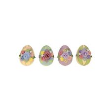 Mark Roberts Spring 2024 Decorated Eggs, Assortment of 4 - 4 Inches picture