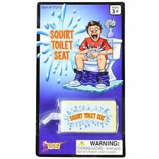 Toilet Seat Water Squirt Prank Funny Practical Joke Bathroom Novelty Gag Gift picture