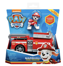 PAW Patrol Fire Engine Vehicle with Marshall Toy Set New with Box picture