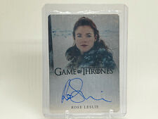 2023 Game Of Thrones Art & Images Rose Leslie as Yrgitte Autograph Metal 14/55 picture