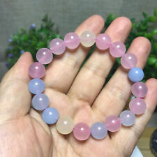 1pcs 10mm  genuine natural and colorful Morgan stone round beaded bracelet AAA- picture