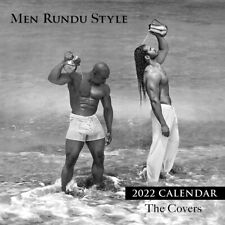 2022 Rundu Male Wall Calendar, 12” x 12”, Images of the Male Body; Hot Black Men picture