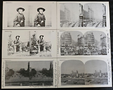 6 Stereoscope Cards, Stereo Classic Studios, Sample Set No 1 (Lot 4 of 5). 1981. picture