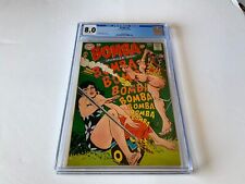 BOMBA THE JUNGLE BOY 4 CGC 8.0 JUNGLE GIRL PLAYING DRUM SPARLING DC COMICS 1968 picture