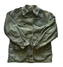 Vtg WW2 1945 Women's US Army M-1943 Field Jacket Coat Size 10 Regular Dated picture