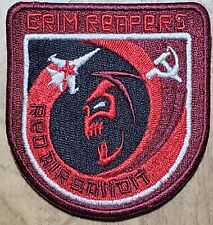 USAF 493rd TACTICAL FIGHTER SQUADRON  GRIM REAPERS RED AIR BANDIT h&l 3