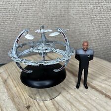 2001 Star Trek Deep Space Nine Station Hallmark Ornament Base + Star Fleet Ships picture