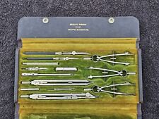 Keuffel Esser Co Special Arrow NE 1086 Old Drafting Drawing Tool Set * See Pics picture