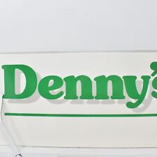 Vintage 1989 Denny's Restaurant Menu Mercer island Seattle Washington picture