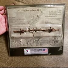 Vintage 2013 Special Edition The Wire Fence Korean Plaque From DMZ. picture