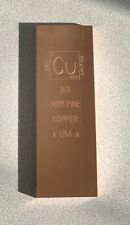 4X 1KG Copper Bar - Chemistry Element - 1 Kilo (1000 grams) 99.9 Fine CU FREE SH picture