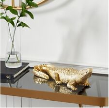 Large Realistic Resin Crocodile model statue Home decor and display picture