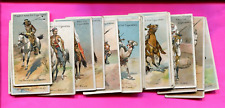 1905 JOHN PLAYER & SONS CIGARETTES RIDERS OF THE WORLD 50 TOBACCO CARD SET picture