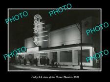 OLD POSTCARD SIZE PHOTO OF UNLEY SOUTH AUSTRALIA THE OZONE THEATRE c1940 picture