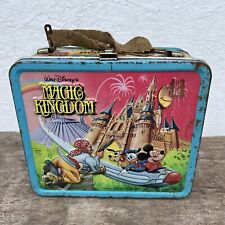 VTG Rare 1979 Walt Disney Magic Kingdom Wonderful World Metal Lunchbox picture
