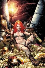 🔥🗡 IMMORTAL RED SONJA #2 JAY ANACLETO Unknown 616 Virgin Variant picture