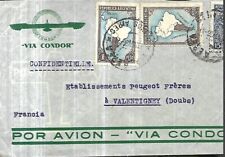 1936 Argentina Confidential 1936 Letter via Condor from Buenos Aires to Valentine picture