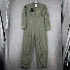 US Military Flyers Coveralls Size 44S Sage Green CWU-27/P Warrant Officer picture