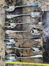 😘LOT OF 7 WMF GERMANY🇩🇪 CROMARGAN STAINLESS c1967 MARLOW TEASPOONS/TEA SPOONS picture