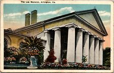 Arlington, VA Virginia, The Lee Mansion, White Border Postcard  picture