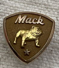 Mack Bulldog 10k Yellow Gold Lapel Pin Service Award 2 Grams Vintage 1.9 Grams picture