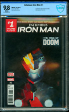 Infamous Iron Man #1 CBCS 9.8 1st App Appearance Tony Stark AI CGC Marvel Comics picture