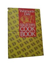 Woman's Day Collectors Cookbook VINTAGE 1970 Yellow Hardcover  Binder Ephemera picture