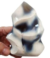 Orca Agate Polished Flame Madagascar 400 grams picture