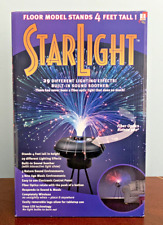 STARLIGHT Fiber Optic Lamp CAN YOU IMAGINE 29 Sound Effects Rotates 4' Tall 2005 picture