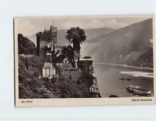 Postcard Am Rhein, Schloss Rheinstein, Trechtingshausen, Germany picture