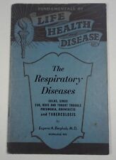 1930's Respiratory Disease Bergholz Wisconsin Vintage Magazine Booklet 1939 picture