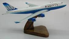 B-747 United Air Boeing Airplane Wood Model Replica SML  picture