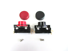 Hobart Mixer Switch, ON OFF switches. W/covers,   pair of 2  red & black   picture