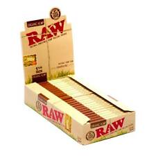RAW Organic Hemp 1 ¼ Rolling Paper - Full Box - FACTORY SEALED  USA picture