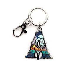 Official Disney's AVATAR 2 THE WAY OF WATER LOGO METAL KEYCHAIN - 4cm x 4.3cm picture