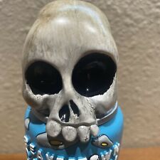 BEAVERTOWN GAMMA RAY 3D SKULL CAN Draft beer tap handle. ENGLAND picture