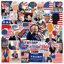 50pcs Donald Trump 2024 President personality Stickers Car Bumper/Republican picture