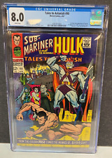 TALES TO ASTONISH #90 CGC 8.0 1ST APP ABOMINATION MARVEL 1967 picture