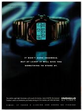 Original 1993 Indiglo Timex Watch - Original Print Ad (8x11) Advertisement picture