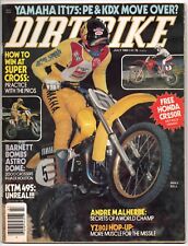 Dirt Bike Magazine July 1982 Motorcycle Andre Malherbe Yamaha Supercross KTM495 picture