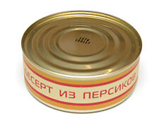 RUSSIAN COSMONAUTS' SPACE FOOD: CANNED PEACH DESSERT picture