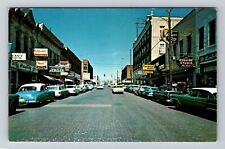 Rolla MO-Missouri, Pine Street, Maytag Shop, Rexall, Shopping Vintage Postcard picture