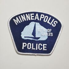 Minneapolis Police Patch City Of Lakes picture