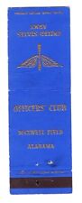 Matchbook: U.S. Army Air Forces - Maxwell Field Officers' Club (Alabama) picture