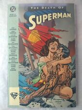 The Death of Superman Trade Paperback DC Comics Dan Jergens, Jerry Ordway picture