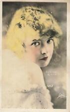 1920s RPPC Lillian Gish Hollywood Movie Star Handtinted Real Photo Postcard  picture