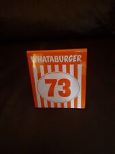 WHATABURGER 73 TABLE TENT August 8, 2023 National Whataburger Day picture