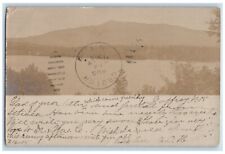 1905 Lake And Mountain View Jaffrey New Hampshire NH RPPC Photo Postcard picture