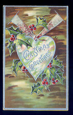 USA 1920, CHRISTMAS, POSTCARD EXCELLENT RELIEF, RARE picture