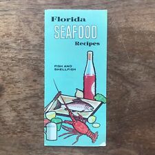 Florida Seafood Recipes Fish Shellfish State of Florida Tallahassee FL BROCHURE picture